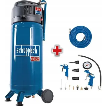 Kompresor Bezolejový kompresor kompresor Scheppach HC51V 50 l 10 bar + příslušenství