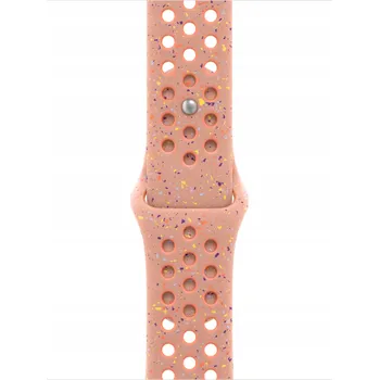 Řemínek na hodinky Apple Watch 42/41/40/38mm Alpenglow Pink sportovní řemínek Nike S/M