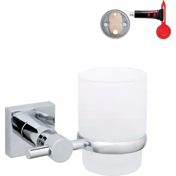 Držák na kartáček Držák na zubní kartáčky BEZ VRTÁNÍ tesa