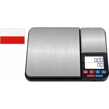 Kuchyňská váha Kuchyňská váha draVires W21 stříbrná/šedá 5 kg