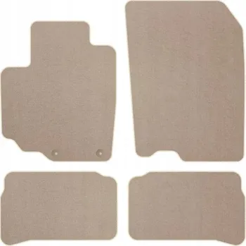 autokoberec Kobercové rohože Edecor velurové 4 ks