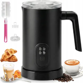 Šlehač mléka ELEKTRICKÝ NAPĚŇOVAČ MLÉKA 4V1 PRO PŘÍPRAVU LATTE A CAPPUCCINA
