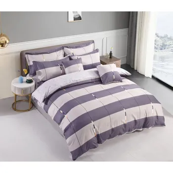 Povlečení 3DÍLNÉ KREPOVÉ POVLEČENÍ - PRUHY Krepové povlečení