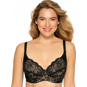 Podprsenka Gaia podprsenka nevyztužená černá velikost 75C