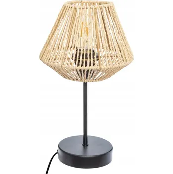 Lampička Stolní lampa Atmosphera béžová, černá 40 W