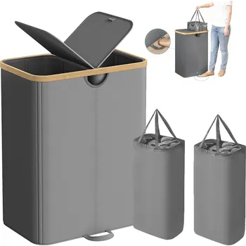Koš na prádlo Dvojitý koš na prádlo 150 l