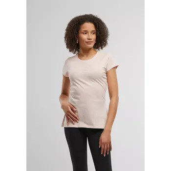 Build Your Brand Dámské tričko s krátkým rukávem Quinpot světle růžová XXL