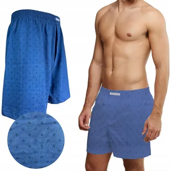 Boxerky Pánské volné bavlněné BOXERKY SLIPY kraťasy na spaní pohodlné ČESKÉ M