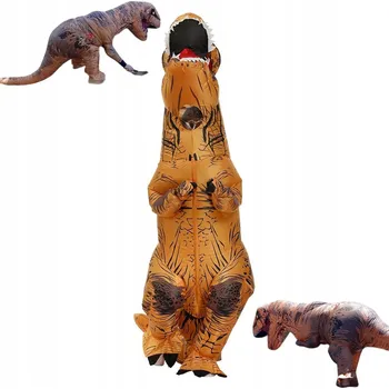 Karnevalový kostým NAFUKOVACÍ KOSTÝM DINOSAURUS PRO DOSPĚLÉ, 160-200 cm
