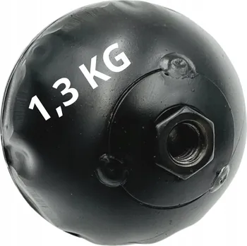 Komín KOMÍNOVÁ KOULE ČISTIČ KOMÍNŮ 1,3 KG FI 80mm ČERNÁ ČISTÝ KOMÍN