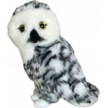 plyšák DUBI Plyšová Hračka Sovice sněžní 24 cm