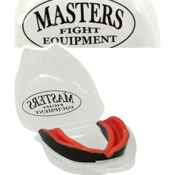 Chránič zubu Chránič zubů na horní čelist Masters OZ GEL - černo-červený