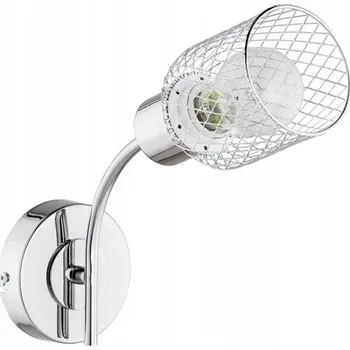 Nástěnné svítidlo Moderní nástěnné svítidlo Alfa Dynamo Chrom stříbrné E27