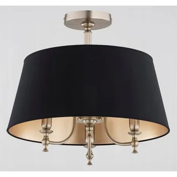 Rosetta stropní svítidlo 3xE14 starožitná zlatá/černá 62476 Alfa