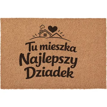 Rohožka Rohožka ke dveřím Den Prarodičů kokosová 60x40 cm