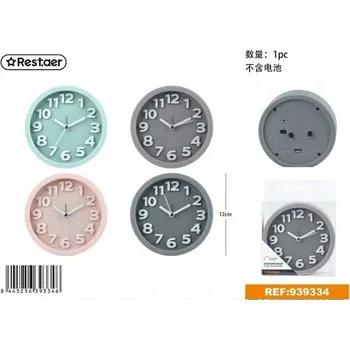 Budík Rest.aer - Budík s dzwonkem - kulatý (bez baterií)