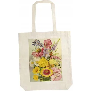 Bavlněná taška STBAG 63 Letní květy - Nákupní taška