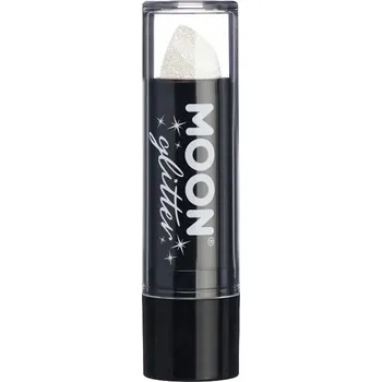 Rtěnka Moon Glitter bílá 5 g třpytivá rtěnka