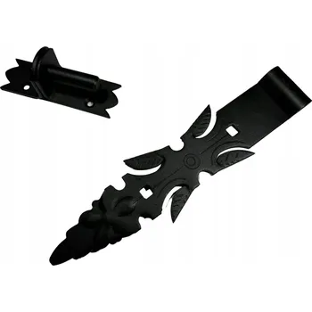 pant Kovaný pásový závěs černý 300 mm