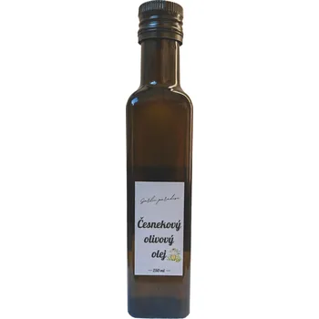 Rostlinný olej Garlic Paradise Česnekový olivový olej (250 ml)