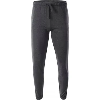 Pánské kalhoty Hi-Tec pánské tepláky WALTER šedé, velikost XL