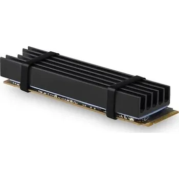 Pasivní chladič Pasivní chladič pro M.2 SSD disky Axagon CLR-M2L10 černý