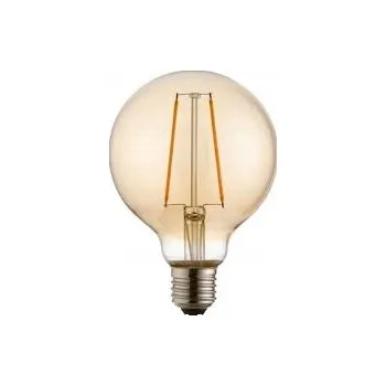 Žárovka LED žárovka Ledigo dekorativní G80 E27 2 W 2500 K