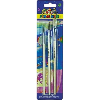 Umělecký štětec Smíšené štětce, dětské štětce, školní výbava pro děti, Titanum štětec