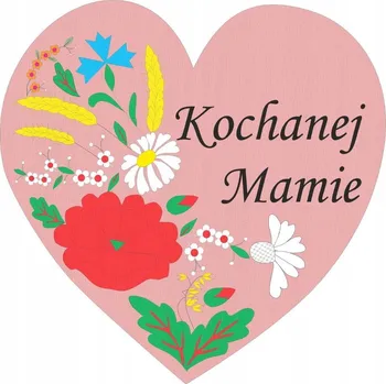 Obraz Magnet Milované mamince folk Kociewie