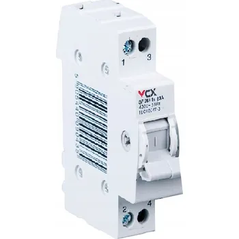 přepínač VCX přepínač volby sítě 1-0-2 1P 63A SF163