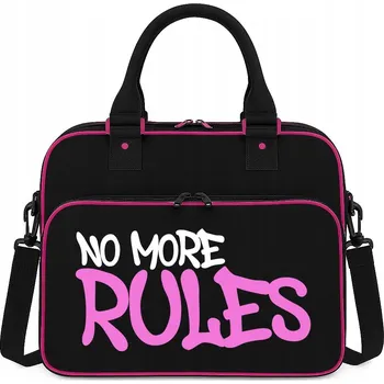Sportovní taška Sportovní taška na tělocvik Trénink do školy, černá a růžová