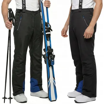 Snowboardové kalhoty Dětské lyžařské zimní kalhoty SPORT FIT na svah MEMBRÁNA 10 000, velikost 176