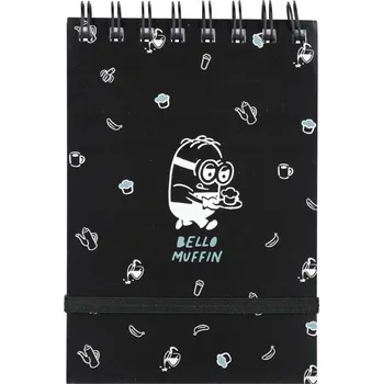 Zápisník ŠKOLNÍ ZÁPISNÍK formát A6, 96 listů, MŘÍŽKA, zápisníky s gumičkou