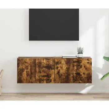 Obývací stěna vidaXL TV wall cabinet Nástěnný 2 pcs Kouřový dub 59,5 x 31 x 40 cm [892340]