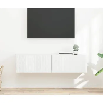Obývací stěna vidaXL TV wall cabinet 2 pcs Bílá 60 x 31 x 29.5 cm kompozitní dřevo [892190]