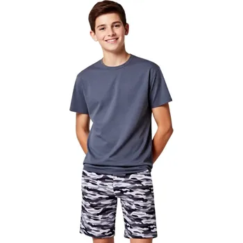 Chlapecké pyžamo Dětské Pyžamo FOLTÝN DP306 chlapec Velikost: 146