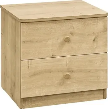 Noční stolek Zásuvkový noční stolek Cody - dub světlý