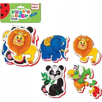 Puzzle Puzzle Roter Kafer 16 dílků Dětské puzzle Zoo