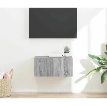 Obývací stěna vidaXL TV wall cabinet Šedá Sonoma 60 x 31 x 29.5 cm kompozitní dřevo [892201]