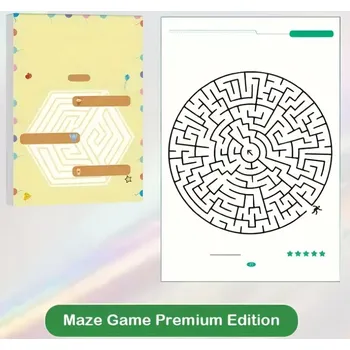 Hlavolam Kniha labyrintů 64 stran, Pokročilí