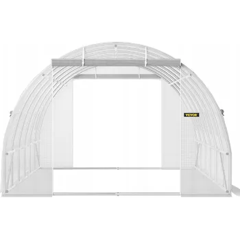 Skleník Fóliovník / Zahradní tunel 450 x 210 cm 10 m2 bílý
