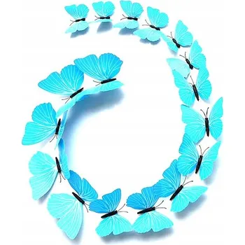 Obraz MOTÝLCI NÁLEPKY NA ZEĎ MAGNETY 12 Ks 25