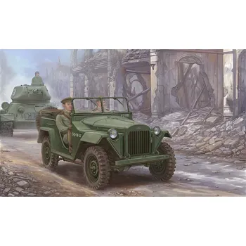 Modelářství Soviet GAZ-67B Military Vehicles - Trumpeter 02346