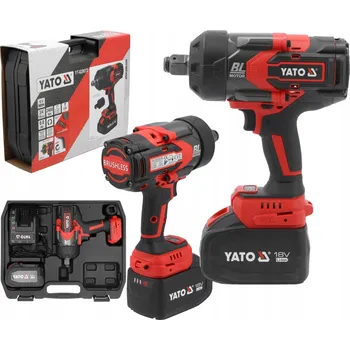 YATO AKU RÁZOVÝ UTAHOVÁK BEZKARTÁČOVÝ 3/4'' 18V 6Ah 2400Nm