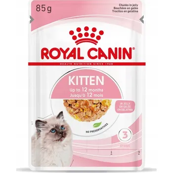 Krmivo pro kočku Mokré krmivo pro kočky Royal Canin Kitten v želé 85 g