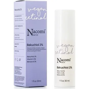 Pleťové sérum NACOMI Next Level Bakuchiol 2% Sérum na obličej s vitamínem E, 30 ml