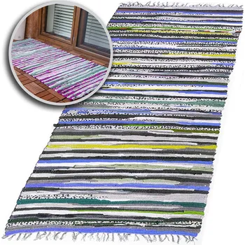 Koberec BAVLNĚNÝ TKANÝ KOBEREC BĚHOUN S TŘÁSNĚMI 40x60