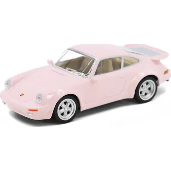 autíčko Porsche 911 930 3.0 Turbo Coupe růžová 1:43 - Norev Porsche 911 - kovový model