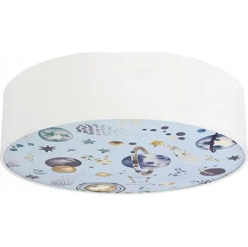 KIDDY stropní svítidlo 38 cm bílé 2x40W E27 stínidlo bílé