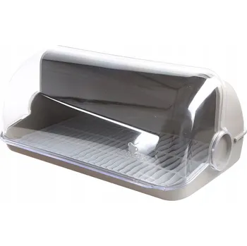 chlebník Chlebník jednodílný, dóza na pečivo a chléb Lamela Taupe